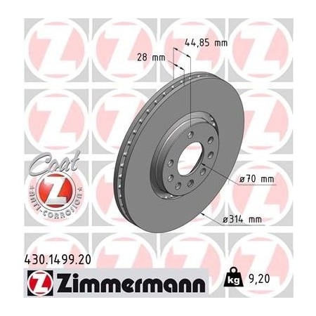 Zimmermann Standard/Coated, 430149920 430149920